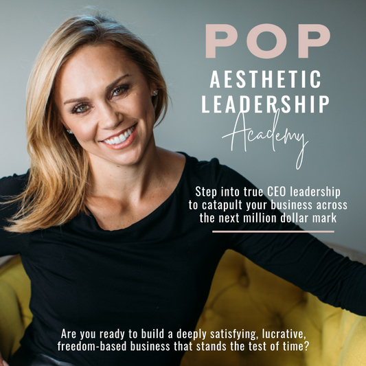 POP Aesthetic Leadership Academy Application